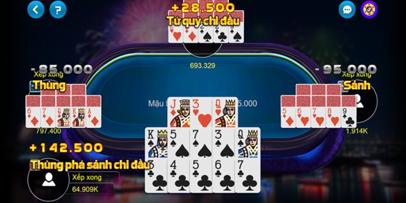 Mậu binh trò chơi hấp dẫn bậc nhất tại casino với chiến lược cùng cảm giác đỉnh cao!